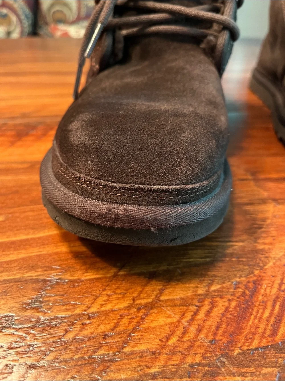 UGG Men's Dark Brown Suede Chukka Boots